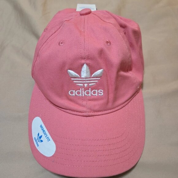 Women Adidas Relaxed Strapback TRUE PINK - Picture 1 of 2